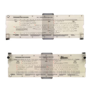 Metric Measurement Slide Rule Stack Calculator